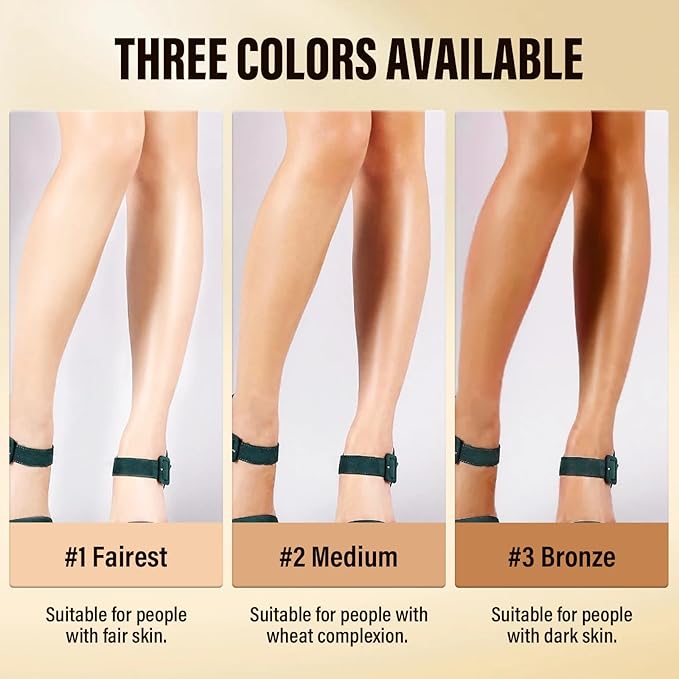 Legs Makeup Waterproof with Brush,No Transfer Body Concealer,Tattoo Cover Up Makeup Waterproof,Long Last Body Foundation for All Skin Tones,100ML (Bronze)