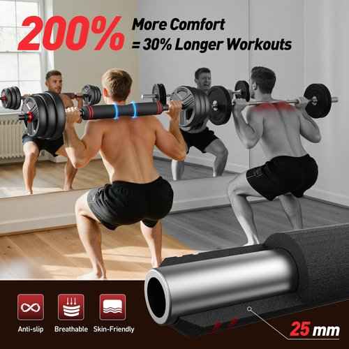 Adjustable dumbbell set, 20lbs Free Weights set with upgraded nut, 4 in 1 Weight Set Used as Kettlebells, Barbell, Push up Stand, Fitness Exercise for Home Gym Suitable Men/Women
