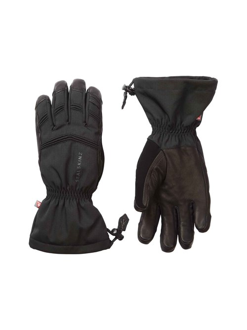 SEALSKINZ Southery Waterproof Extreme Cold Weather Gauntlet, Black, L