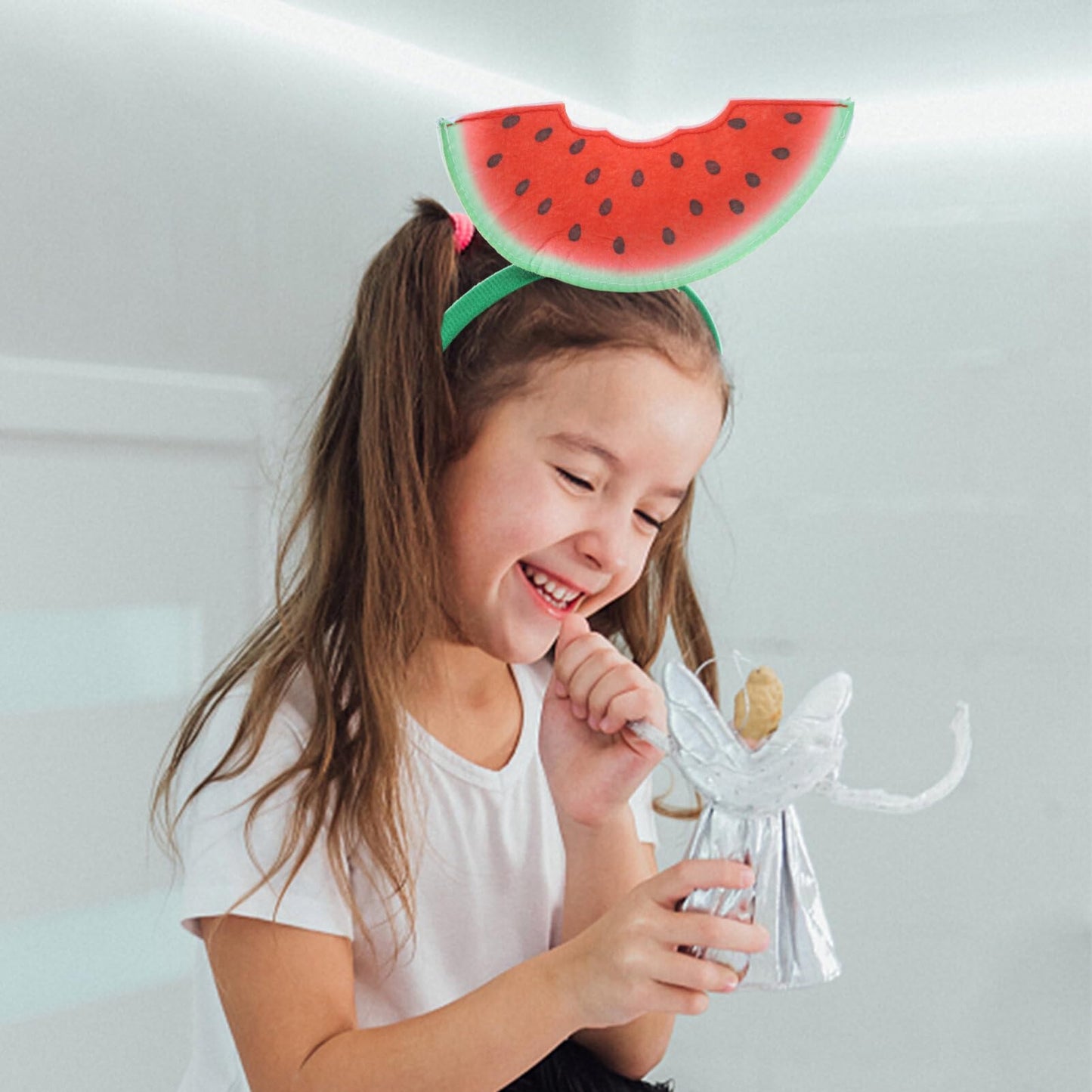 Watermelon Headband for Party Favors, Fruit Headband Fashion Headpiece Watermelon Costume for Women Girls