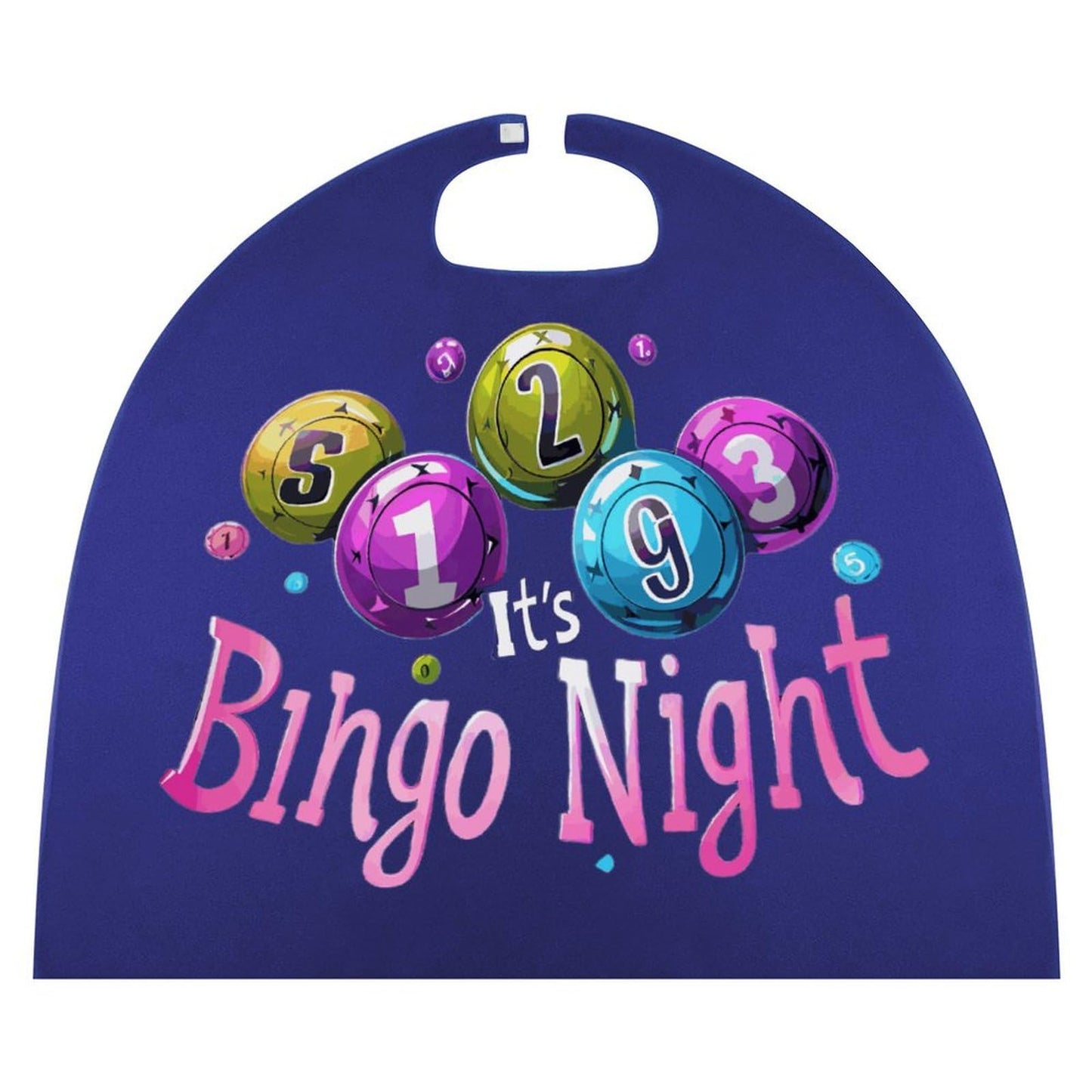 It's Bingo Night Funny Halloween Christmas Cloak Superhero Party Cosplay Costume Robe for Men Women