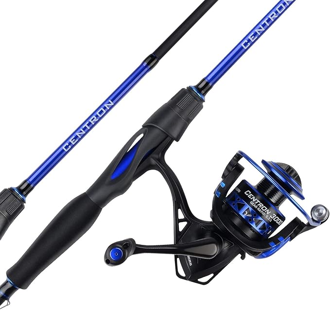 KastKing Centron Fishing Rod and Reel Combo, Spinning & Baitcasting Combos, IM6 Graphite 2Pc Blanks, Stainless Steel Guide...