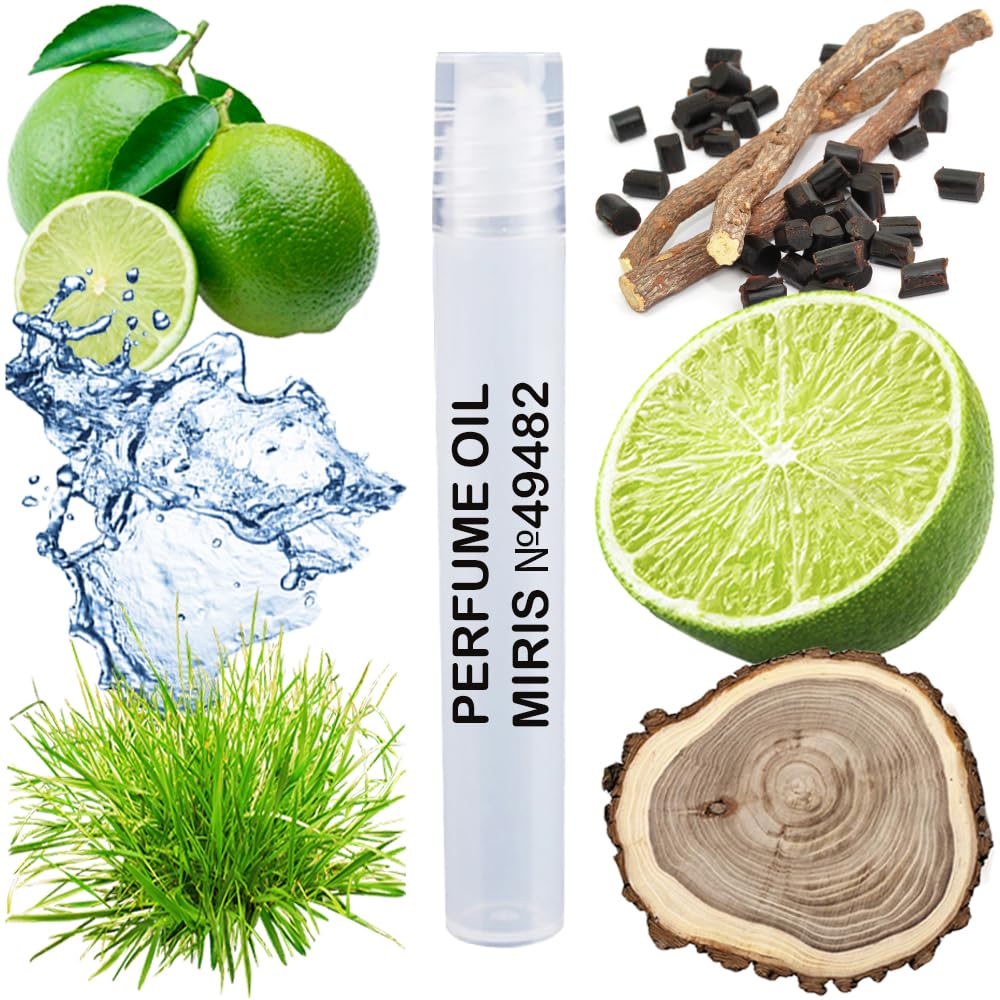 MIRIS No. 49482, Inspired by Live, Long-Lasting Perfume Oil for Men Roll-On, Rollerball 0.34 Fl Oz / 10 ml