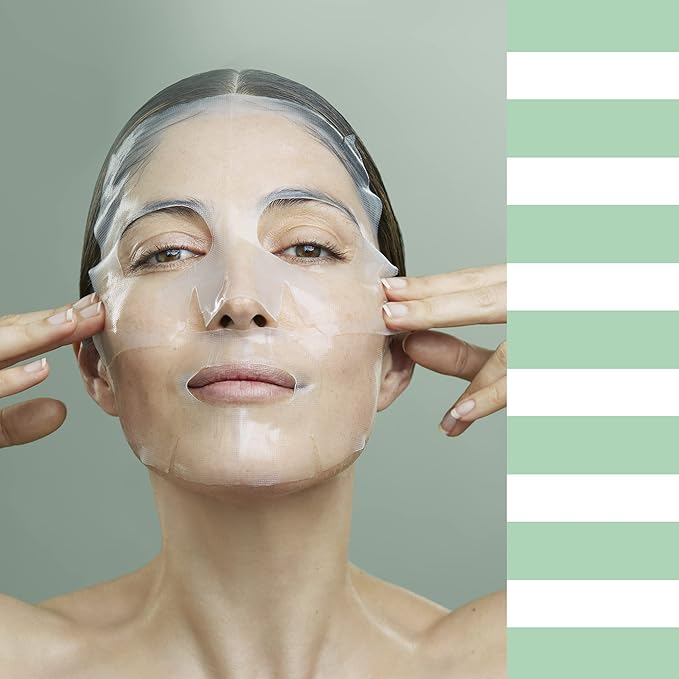 Bioeffect Imprinting Hydrogel Face Mask | Soothing Two-Part Hydrogel Mask for Intense Hydration, Plumper & Smoother-Looking Skin, 1 Mask