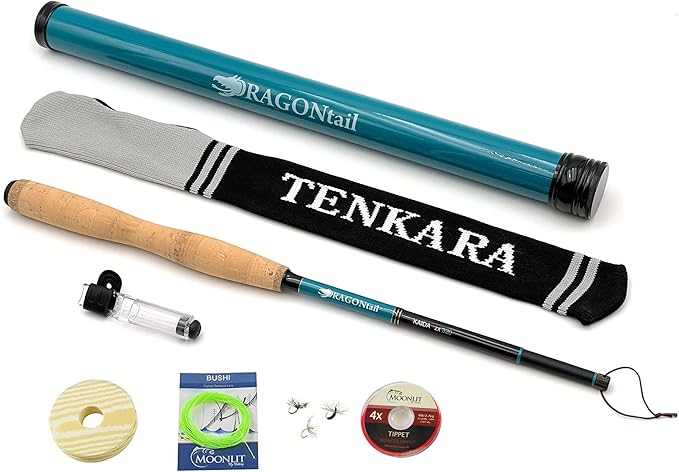DRAGONtail Kaida zx320 Multi-Length Tenkara Pack Rod