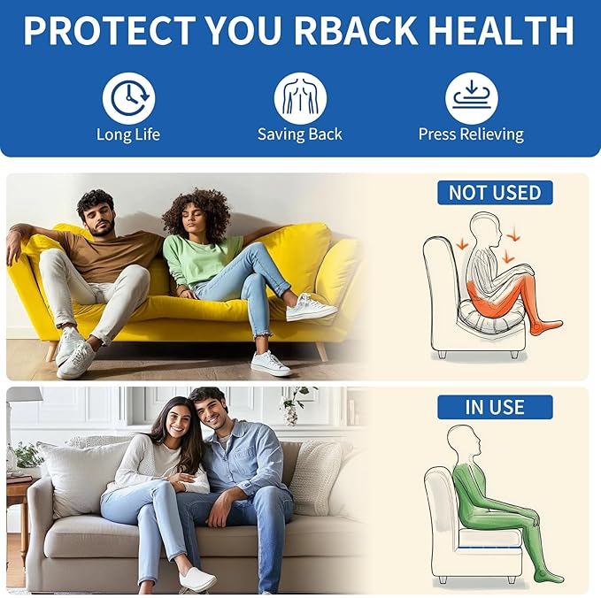 THMINS Heavy Duty Sofa Cushion Support Board for Sagging Sofas, 24''x 81'' Laminated Wood Sofa Cushion Support Board, Deep Support and Seat Protection