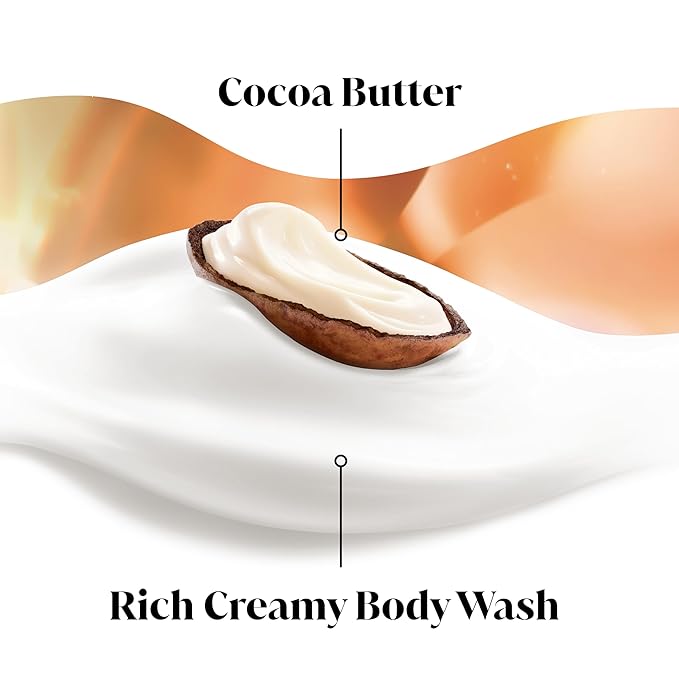 Olay Body Wash for Women, Ultra Moisture, 24hr Moisturizing, Hydrating & Refreshing, B3 Vitamin Complex, Free of Parabens & Phthalates, For All Skin Types, Cocoa Butter Scent, 22 fl oz (Pack of 4)