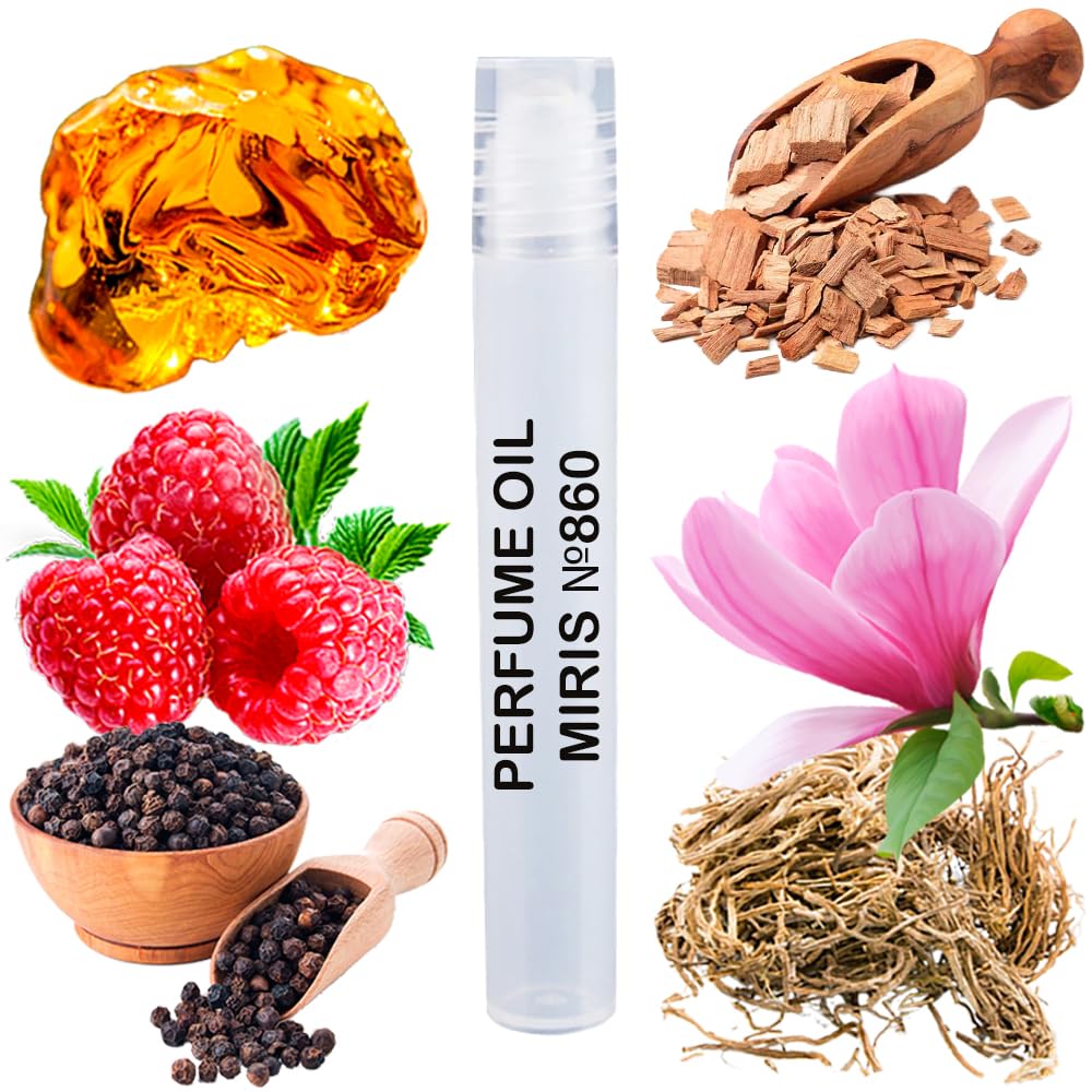 MIRIS No. 860, Inspired by Hot Couture, Long-Lasting Perfume Oil for Women Roll-On, Rollerball 0.34 Fl Oz / 10 ml