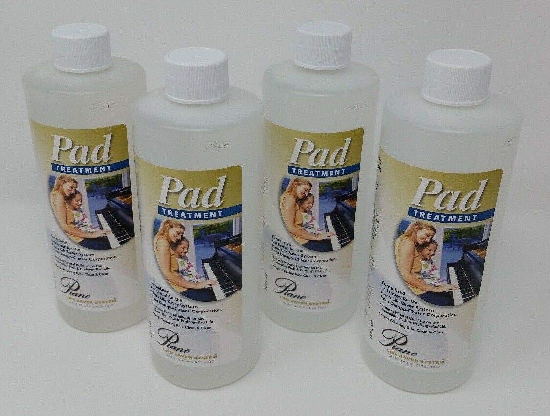 Dampp-Chaser Piano Humidifier Pad Treatment 16 Oz Bottle Value Pack - 4/Pack