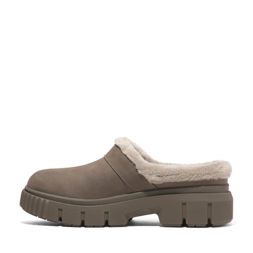 Timberland Women's Greyfield Warm Lined Shoe, Medium Brown Nubuck, 11 Medium