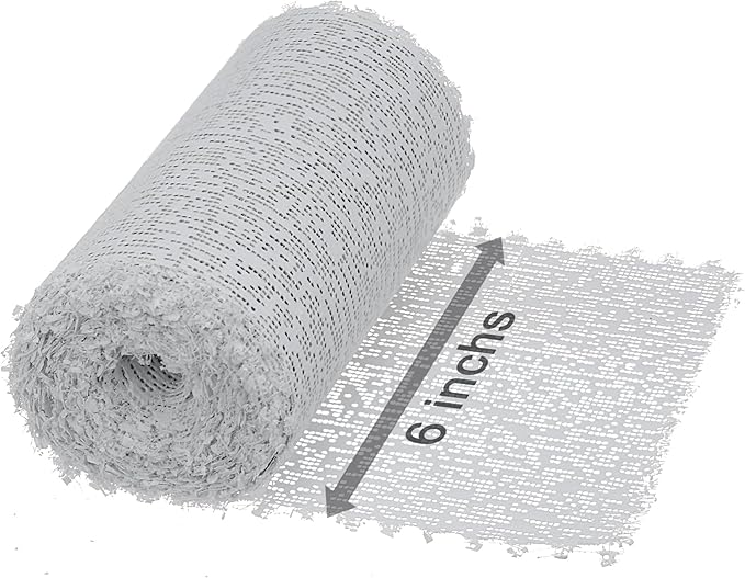 ZIIYAN Plaster Cloth Rolls for Hobby Crafts, 6” x 180” Plaster Gauze Bandages for Paper Mache Paste Sculptures, Belly Casting, Mask Making, Body Molds and Arts Projects