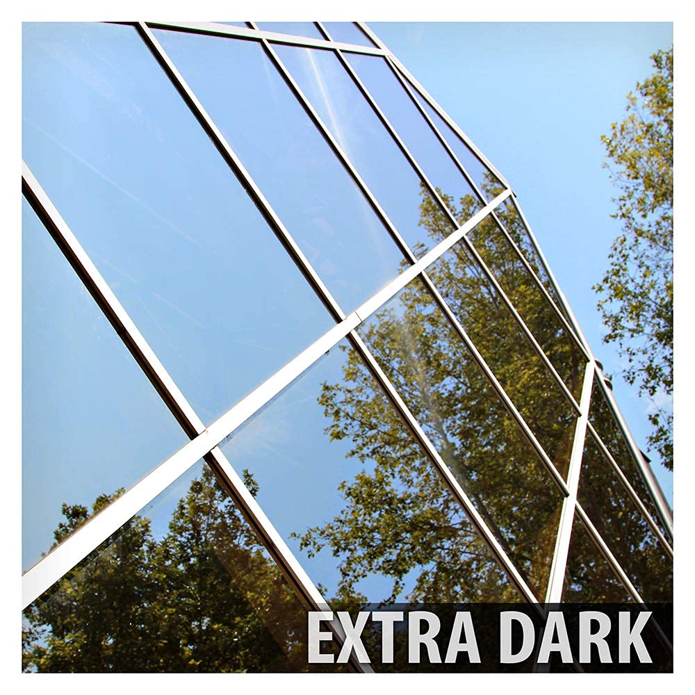 BDF S05 Window Film Daytime Privacy and Heat Control Mirror Silver 5 (Very Dark) - 12in X 49ft