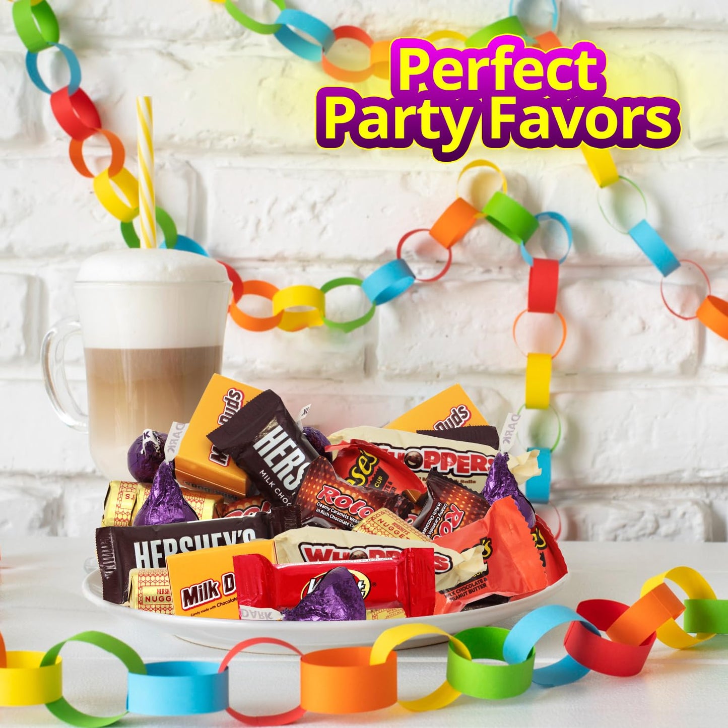 Assorted Chocolate Candy Variety Pack - 2 Lb Bulk Easter Candies Chocolate Mix - Bulk Mini Chocolates Candy Bars Individually Wrapped - Individually Wrapped Candies for Easter Egg hunt
