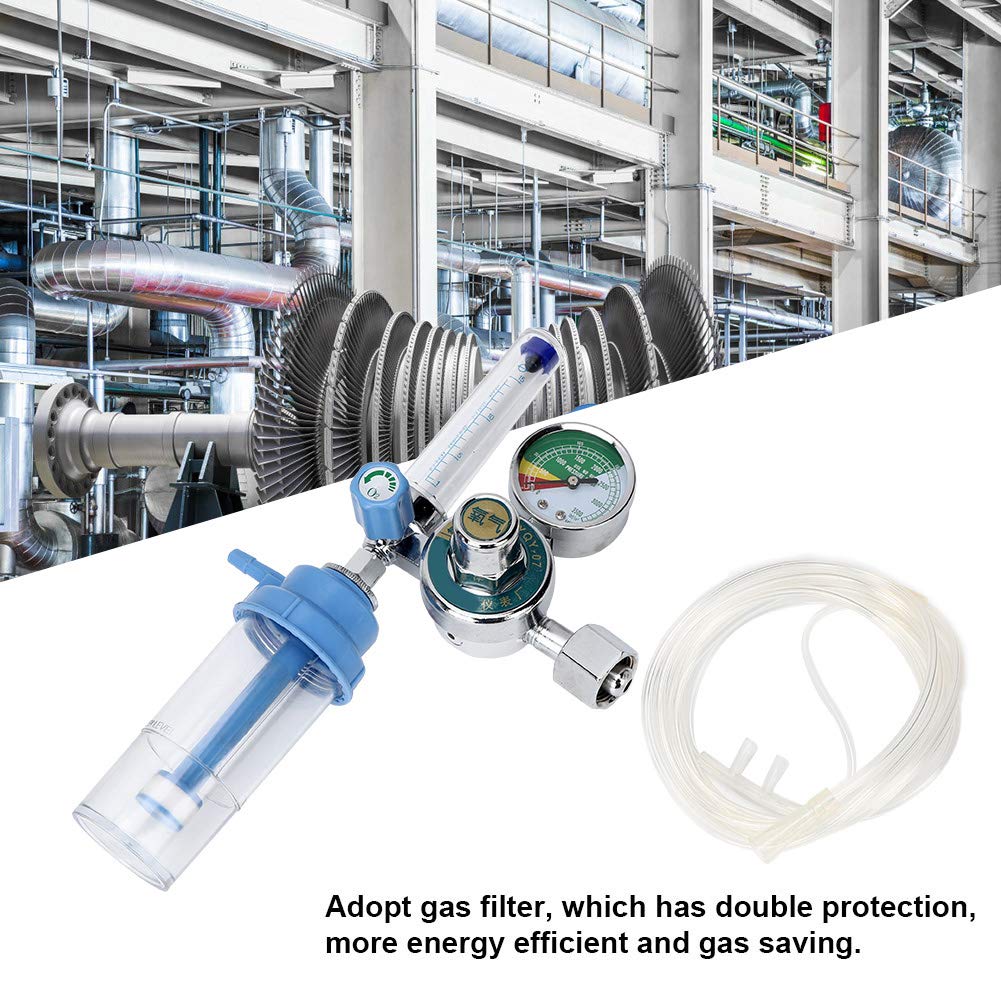 Oxygen Pressure Regulator， 0-100mpa, Professional Oxygen Gas Pressure Reducer Gauge Meter
