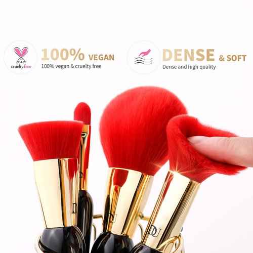 DUcare Makeup Brushes 12Pcs +DUcare Makeup Brush Organizer