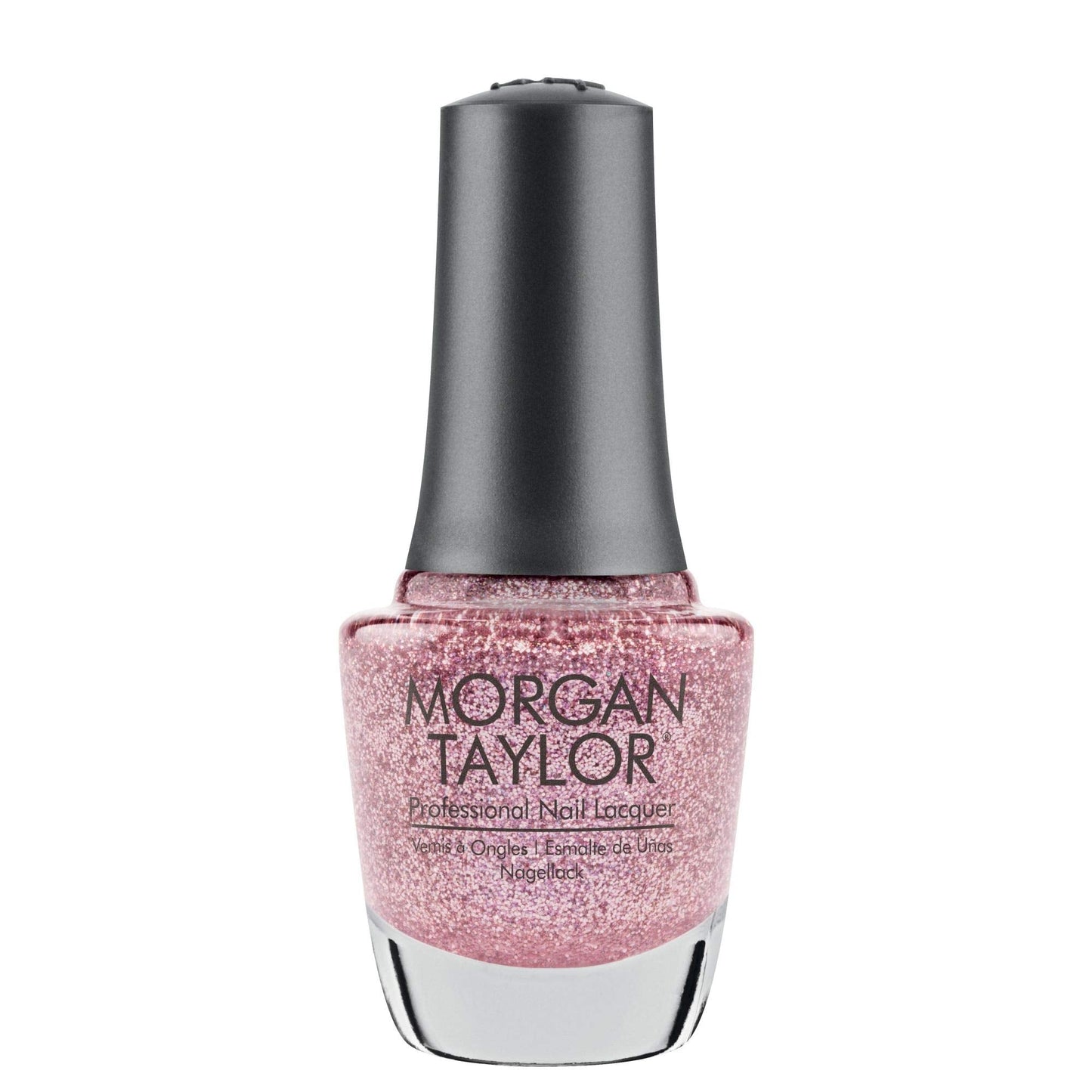 Morgan Taylor Nail Lacquer (Sweetest Thing) Sparkle Professional Lacquer, Vibrant, Chip-Resistant, Fast-Drying, Long-Lasting, Hi