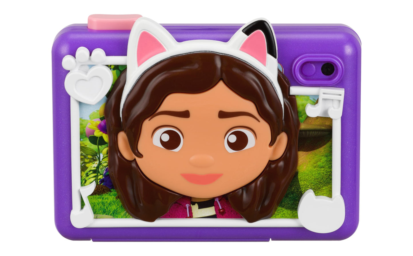 Ekids Gabbys Dollhouse Kids Camera With Sd Card, Digital Camera For Kids With Video Recording, Built-In Digital Stickers For Fan