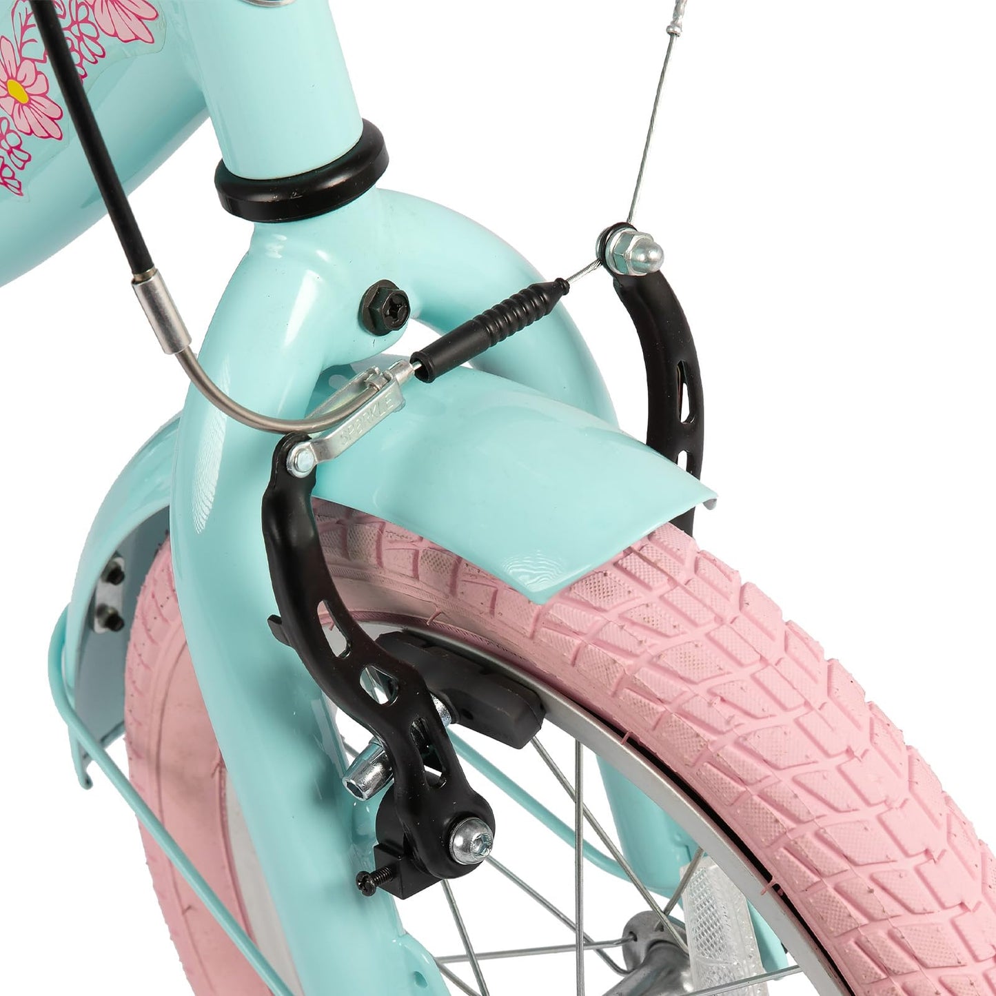 JOYSTAR 20 Inch Kids Bike Lola Girls Bike for 7-10 Years Princess Children Bicycle with Kickstand Kids' Bicycles Mint Green
