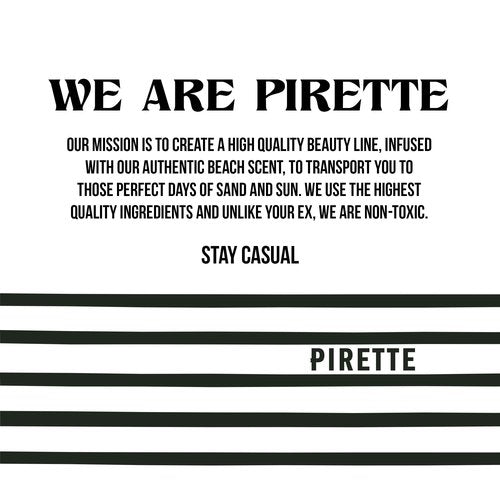 PIRETTE Evening Glass Eau de Parfum Spray for Women, Beach-Inspired, Long Lasting Womens Perfume with Notes of Dark Coconut, Warm Wood, Smoky Vanilla & Sea Salt, Daily Women's Fragrances, 1.7 fl oz