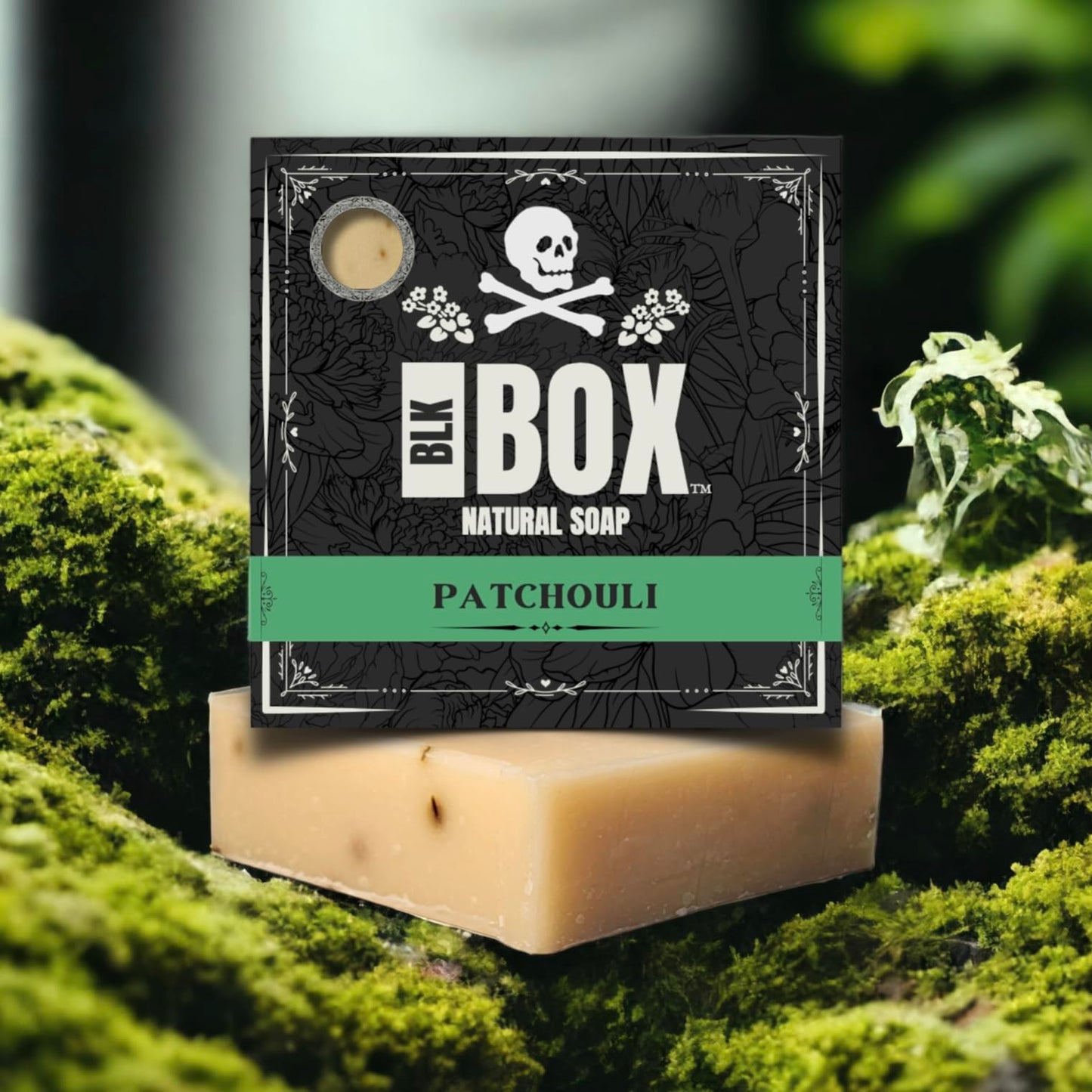 Black Box USA MADE 5oz Men's Natural Bar Soap Made from Natural Oils - Handmade Cold Process Soap with No Harsh Chemicals Perfec