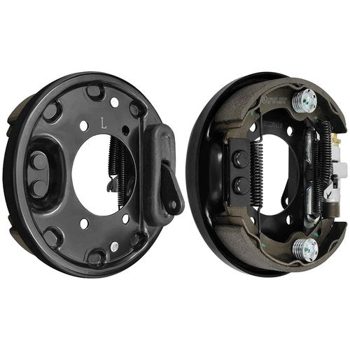 MOSNAI Golf Cart Brake Assembly for EZGO TXT PDS and Yamaha G14 G16 G19 G20 G21 G22, Driver and Passenger Side Brake Assembly Include EZGO TXT Brakes Shoes, OEM# 70998-G01 70998-G02
