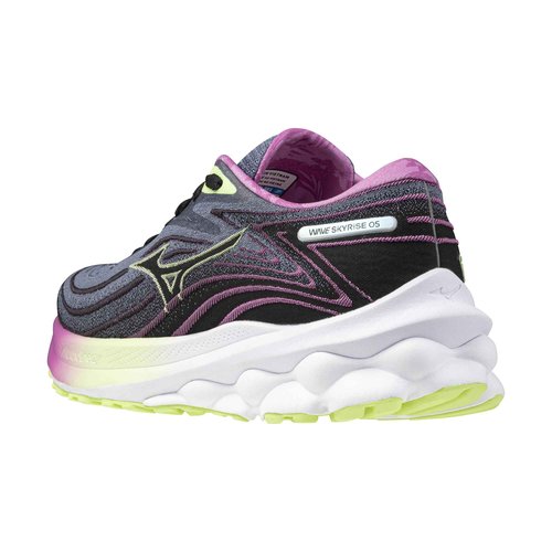 Mizuno Women's Wave Skyrise 5 Roxy Running Shoe | Neutral Running Shoe | Wild Wind-Black | US Womens 7
