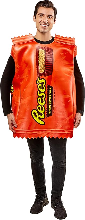 Rubies Hershey's: Reese's Peanut Butter Cup Costume for Adults, Unisex Standard