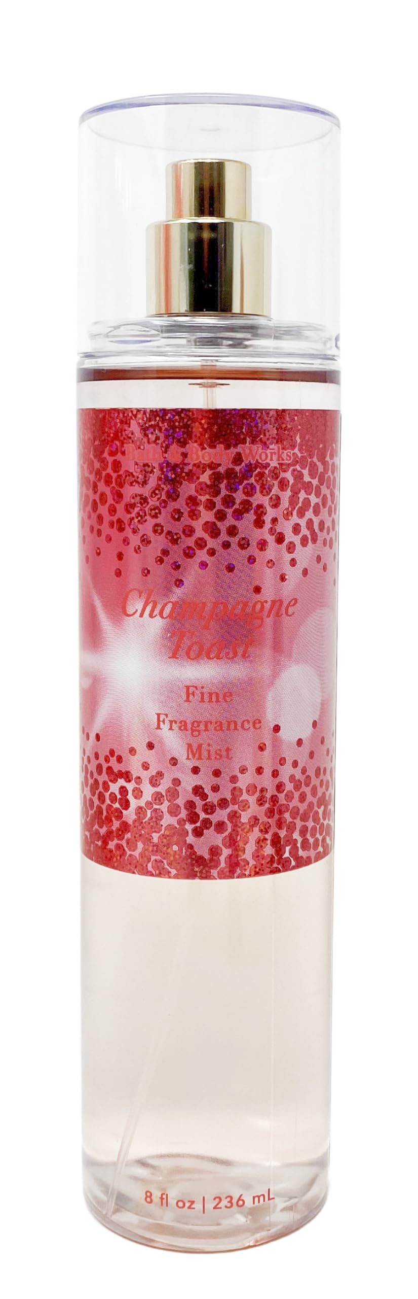 Bath & Body Works Champagne Toast - Gift Bag Set - Fine Fragrance Mist, Body Cream, Shower Gel and Hand Cream With a Himalayan Salts Springs Sample Soap.