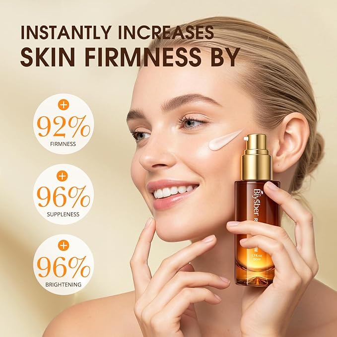 Retinol Collagen Serum for Face: Anti Aging & Anti Wrinkle Repair Peptide Serum with Boost Hydration Formula - Day/Night Facial Firming Neck Plump Skin Care for Women/Men(1.70 Fl Oz)