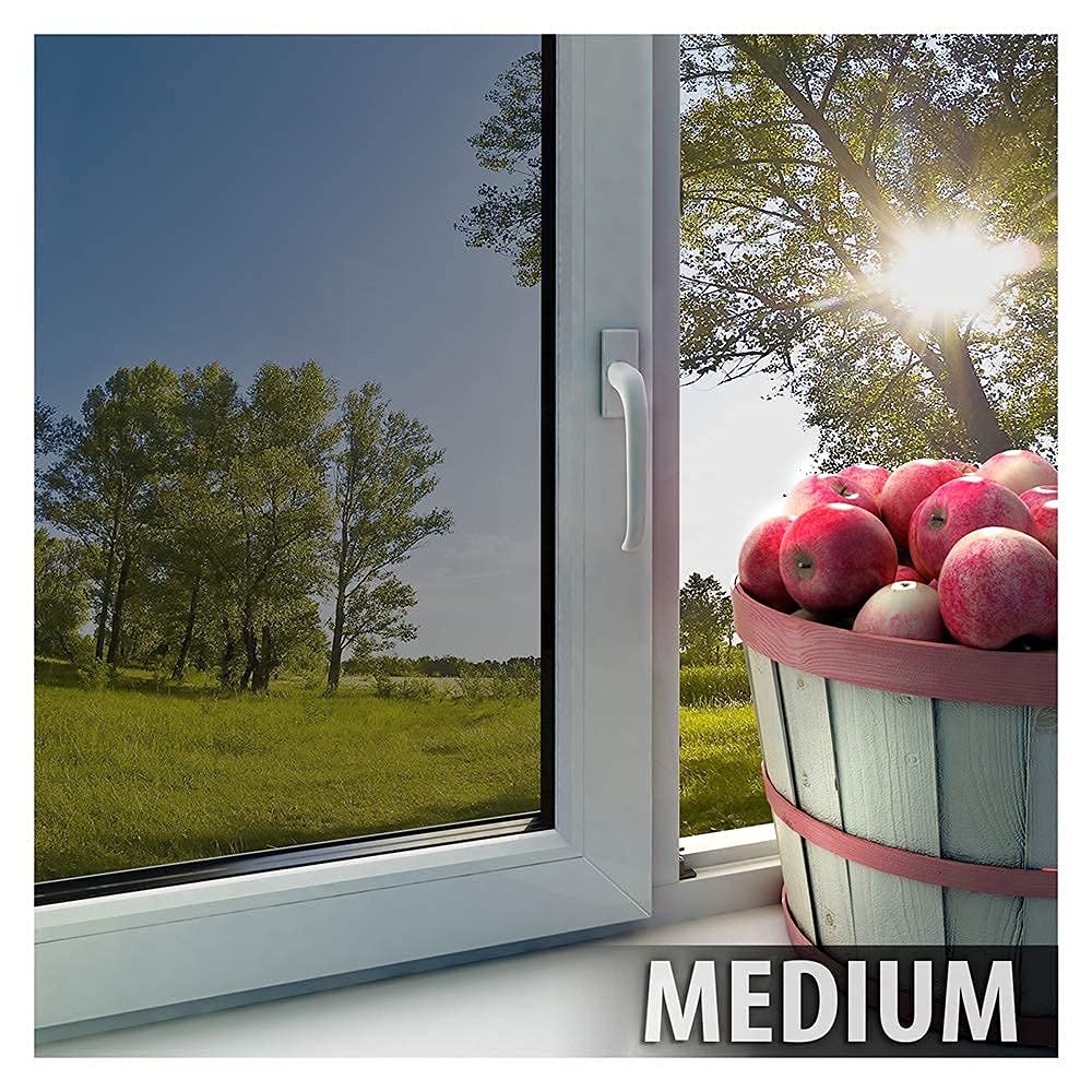 BDF EXS35 Exterior Window Film High Heat Rejection Silver 35 (Medium) - 36in X 14ft