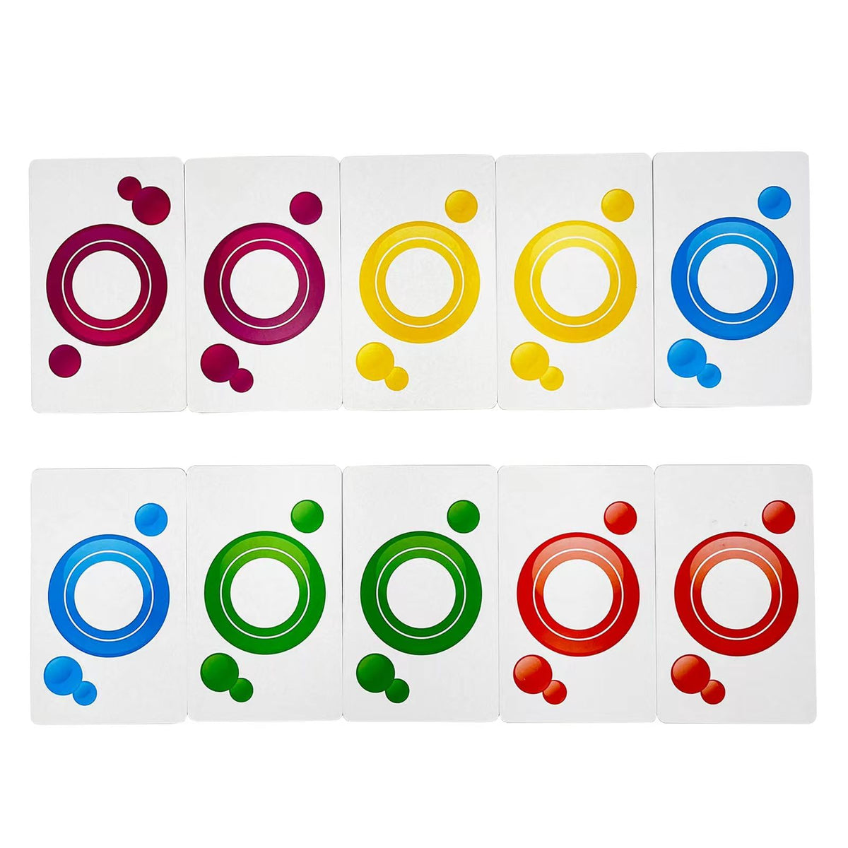 JUNWRROW Bingo Jumbo Calling Cards-Pack of 86-Colorful Bingo Cards-5.45"x3.35"per Card-Bingo Games for Adults, Seniors, and Family