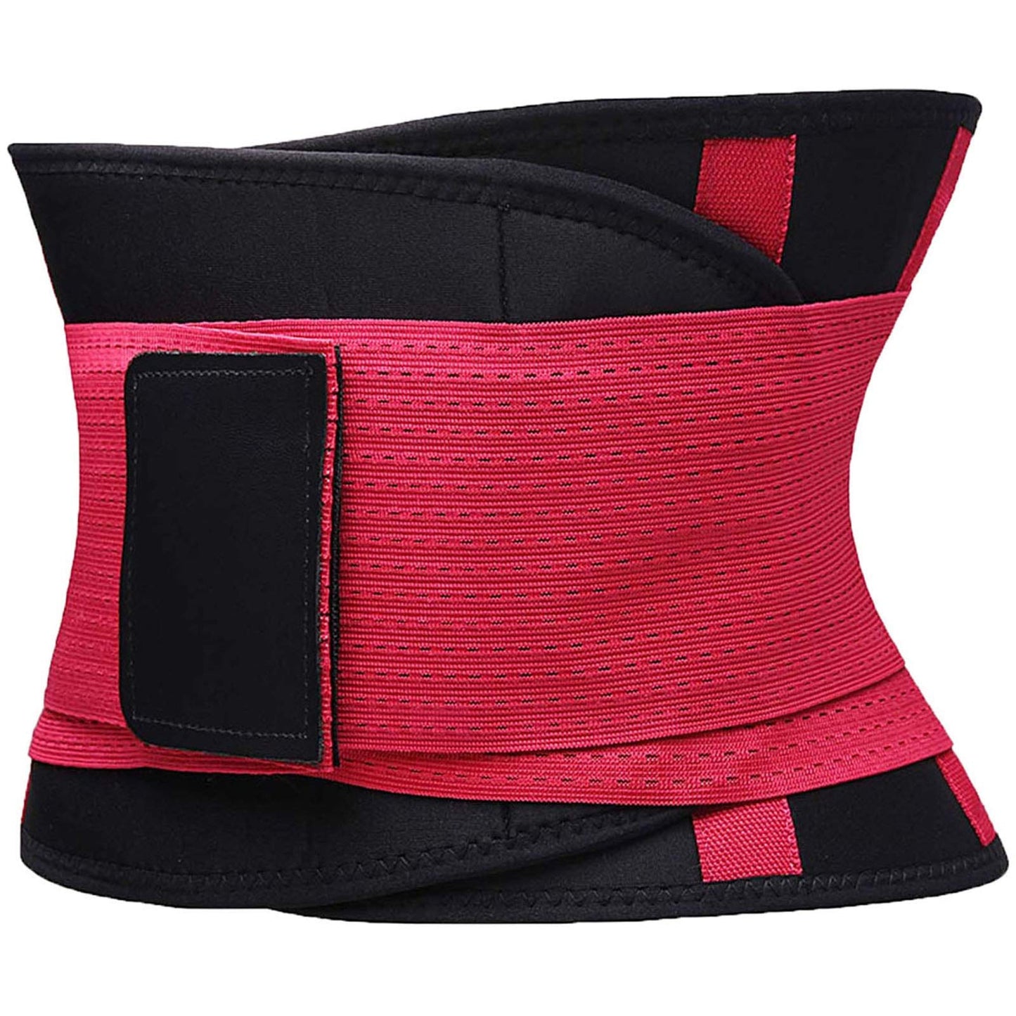 VENUZOR Waist Trainer Belt for Women - Waist Cincher Trimmer - Slimming Body Shaper Belt - Sport Girdle Belt (UP Graded)(Rose Red,X-Large)