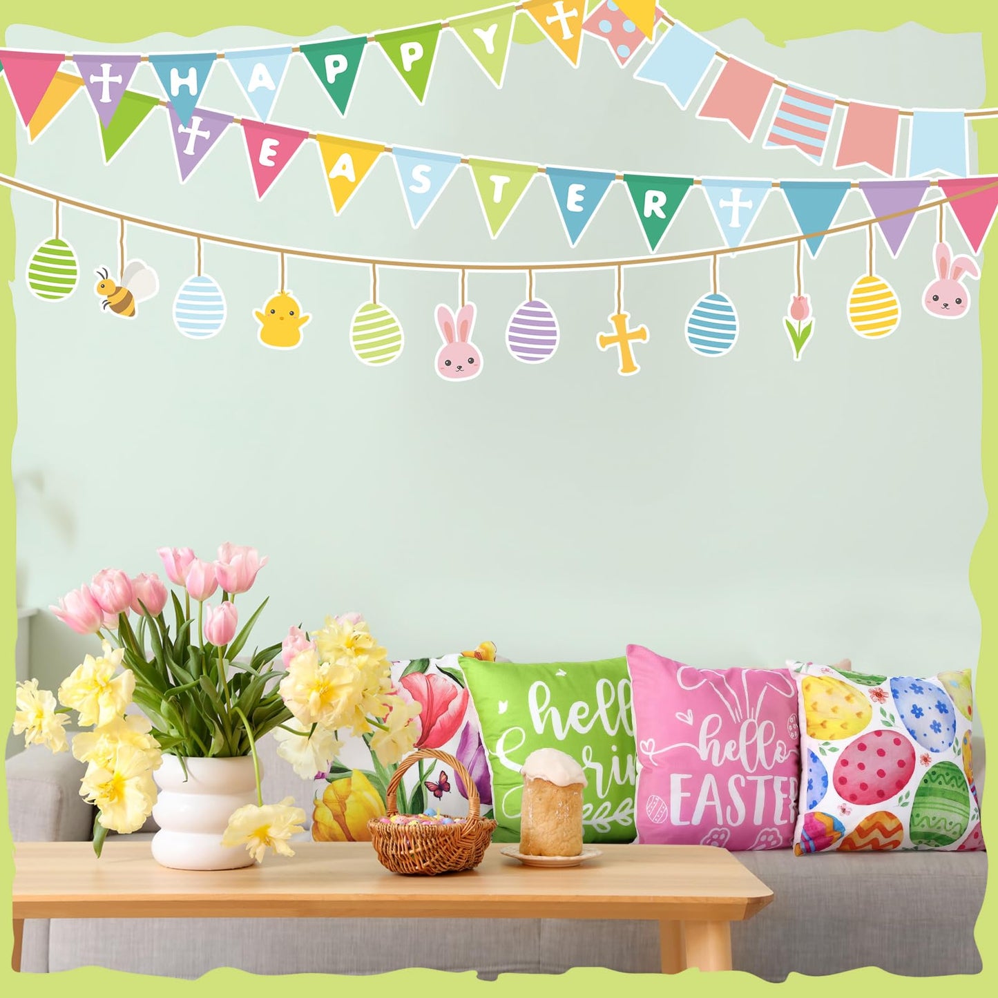 Mindsoft 20 Pcs Holiday Pillow Covers 18 x 18 Inch Seasonal Throw Pillow Covers Fall Halloween Decorative Pillowcase Pumpkin Ghost Pillowcase Cushion Case for Farmhouse Home Couch Sofa Decor