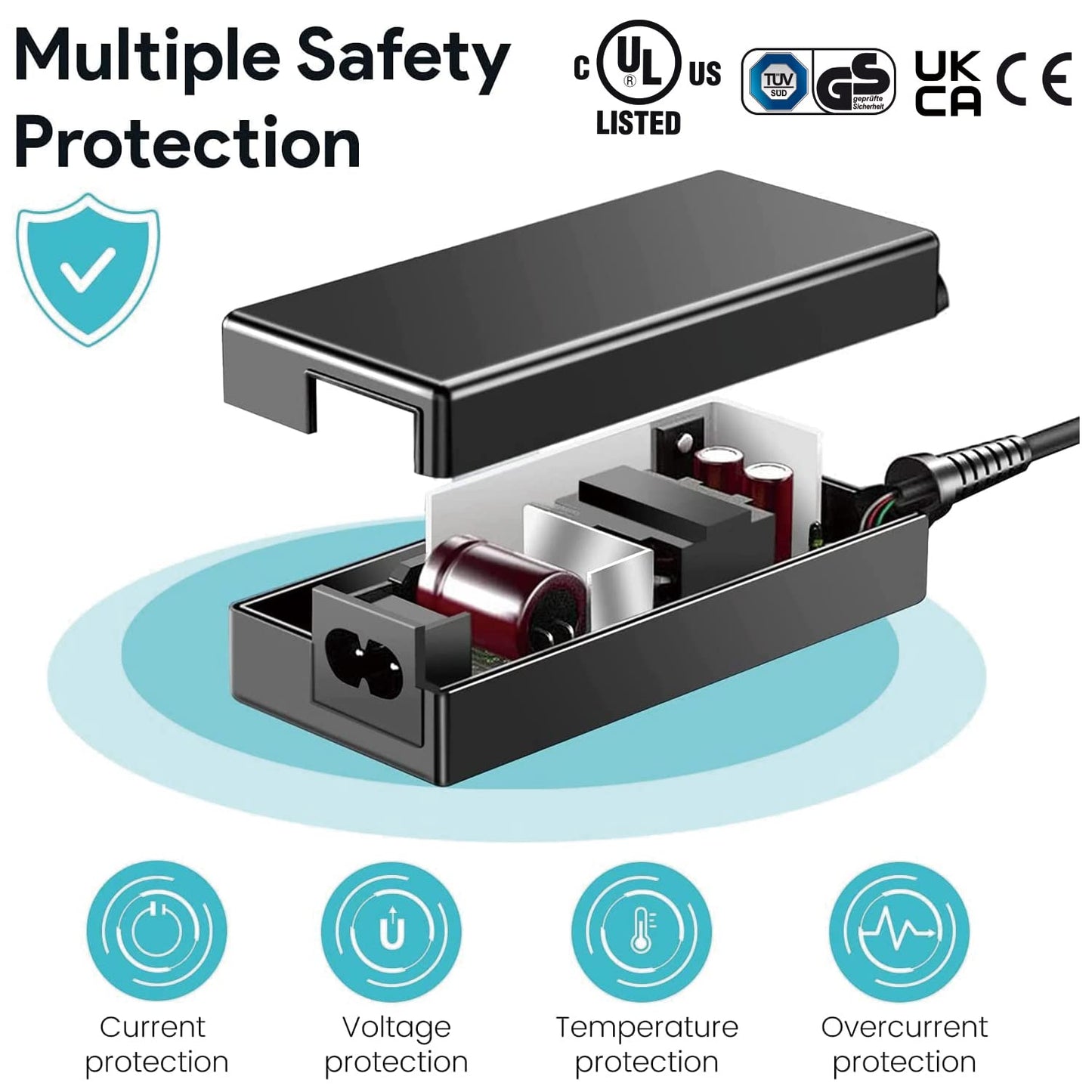 Kfd 14V Ac Dc Adapter Charger For Samsung U28E590D T24E310Nd Cf390 Cf391 Cf397 Cf396 Cf398 Cf591 Samsung Odyssey G4 G40B S25Bg40