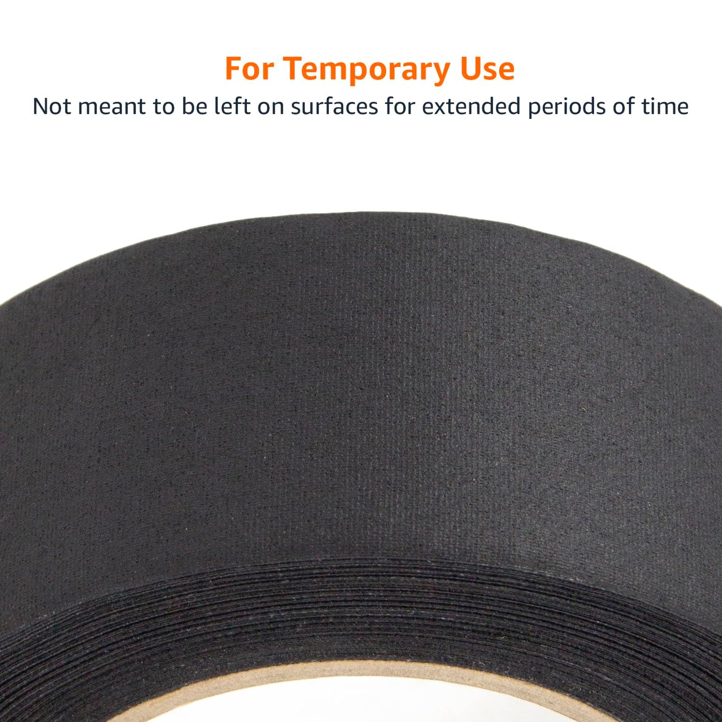 Amazon Basics No Residue, Non-Reflective Gaffers Tape - 2 inch x 90 feet, Black