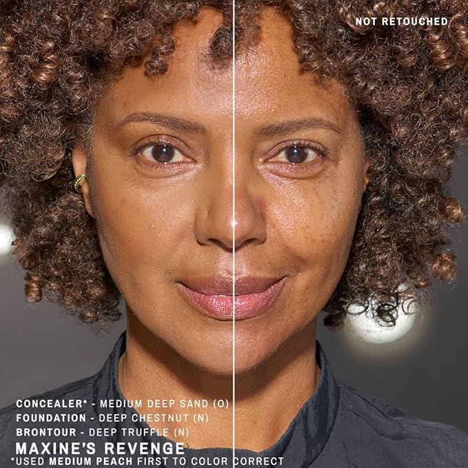 Maxine's Revenge FRENCH FACE CONCEALER | Hydrating & Blurring for Eyes + Face (Medium Peach)