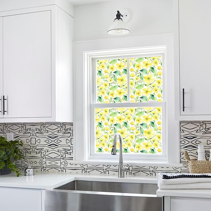 Frosted Glass Window Frosting Film Window Privacy Film One Way Privacy Windows Clings Static Cling Home Room Bathroom Spring Decor Car Decorations Tint Door Cover Renter Friendly Stickers