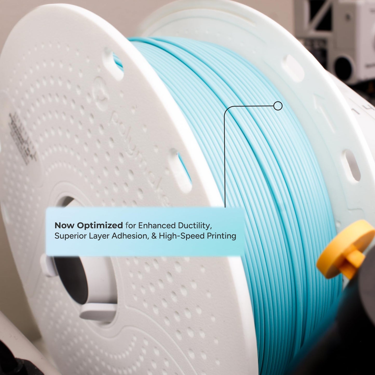 Polymaker Panchroma Refill Spool Matte Cotton White PLA 3D Printing Filament Refill, Compatible with All Reusable Spools and All Major FDM 3D Printers, Tangle-Free, Vibrant Colors, 1.75mm 1kg