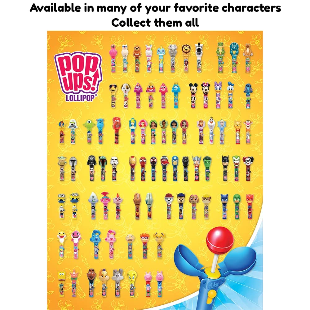 Pop Ups! Lion King Lollipop Holder | Collectable Lion King Toy Lollipop Case |Lion King Party Favors for Halloween, Goodie Bags, Piñata Candy, Game Prizes | Bulk Set of 12 | Lollipops Included