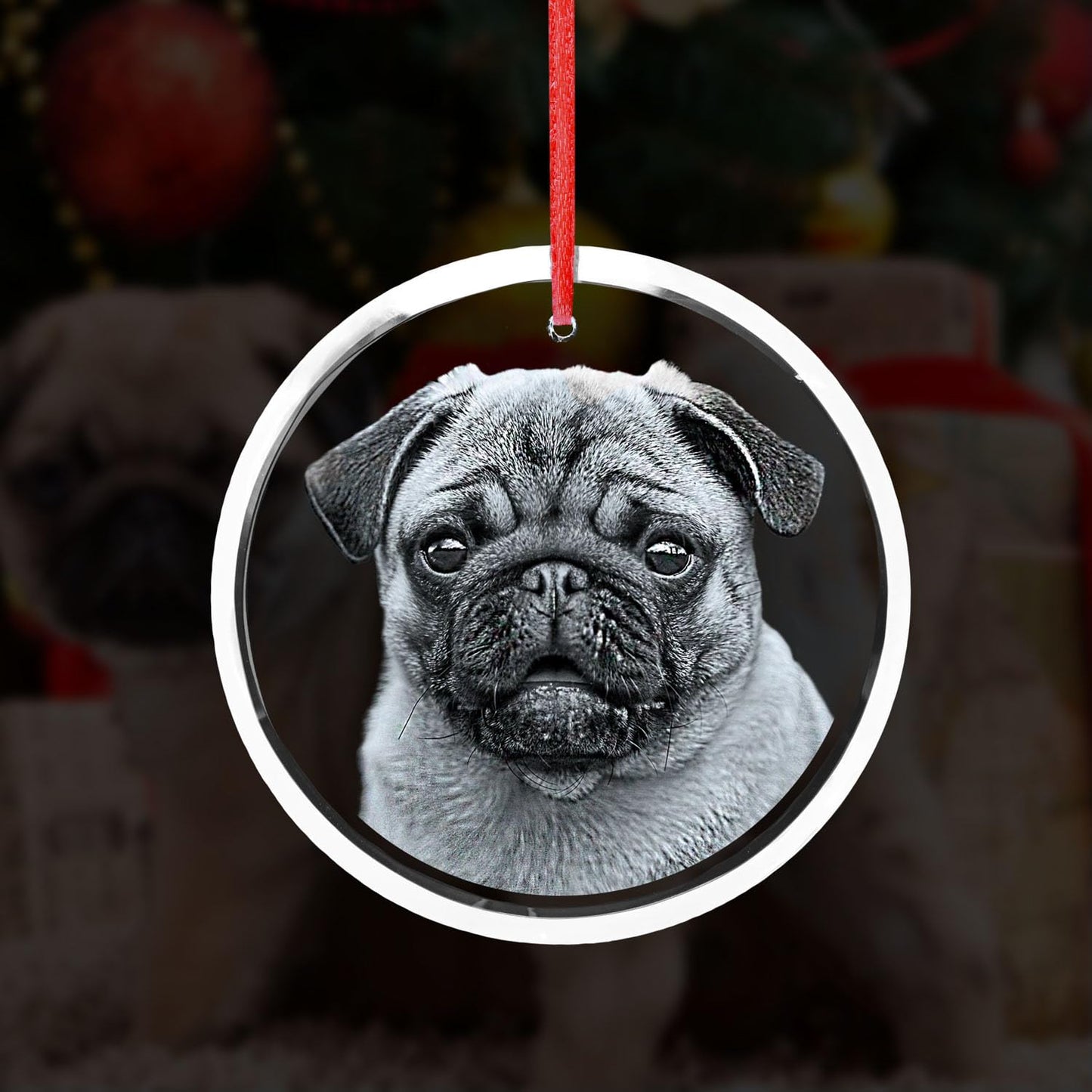 ArtPix 3D Crystal Photo Personalized Ornament, Customized Custom Gift for Mom, Women, Her