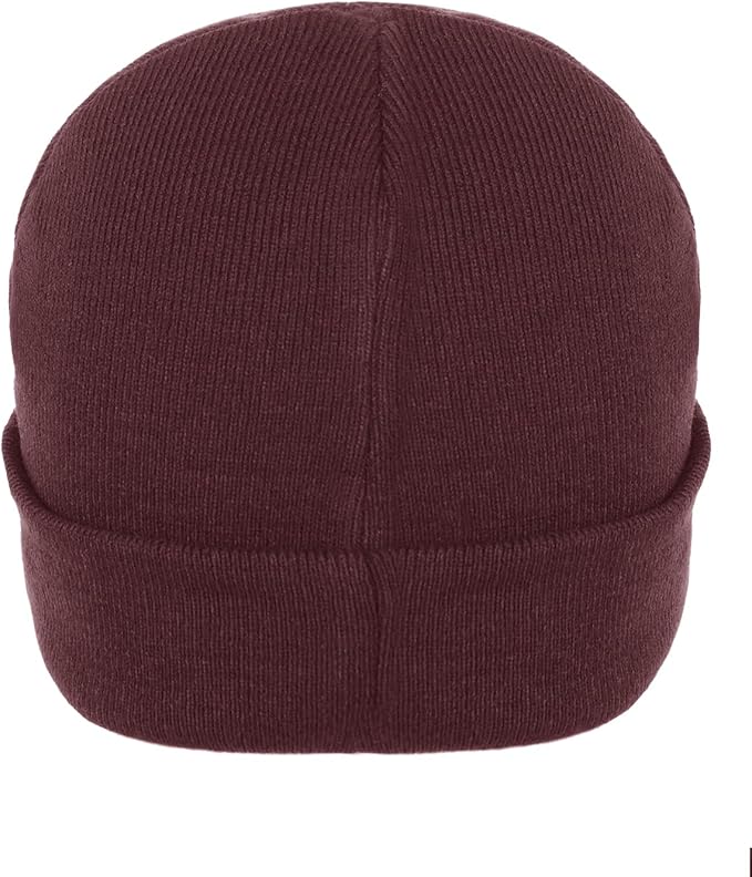 Zylioo Oversize Beanie Hats, XXL Big Size Ribbed Knit Cuffed Winter Hat for Cold Weather, Warm Skull Watch Cap