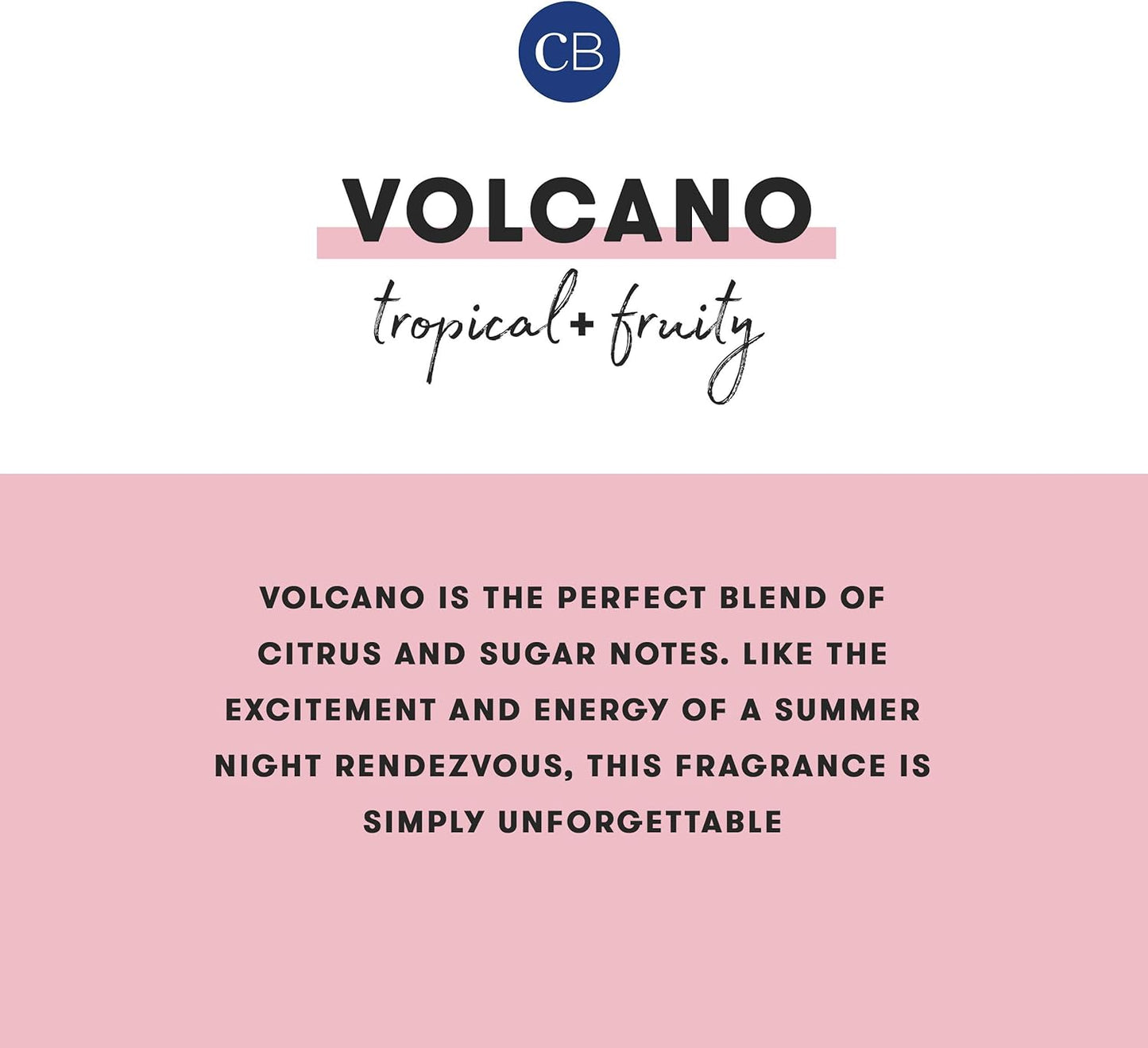 Capri Blue Volcano Scented Candles - Luxury Glass Jar Candles for Home Scented with Tropical Fruit & Sugared Citrus - Soy Wax Blend - Capri Blue Volcano - White Color (19 oz)