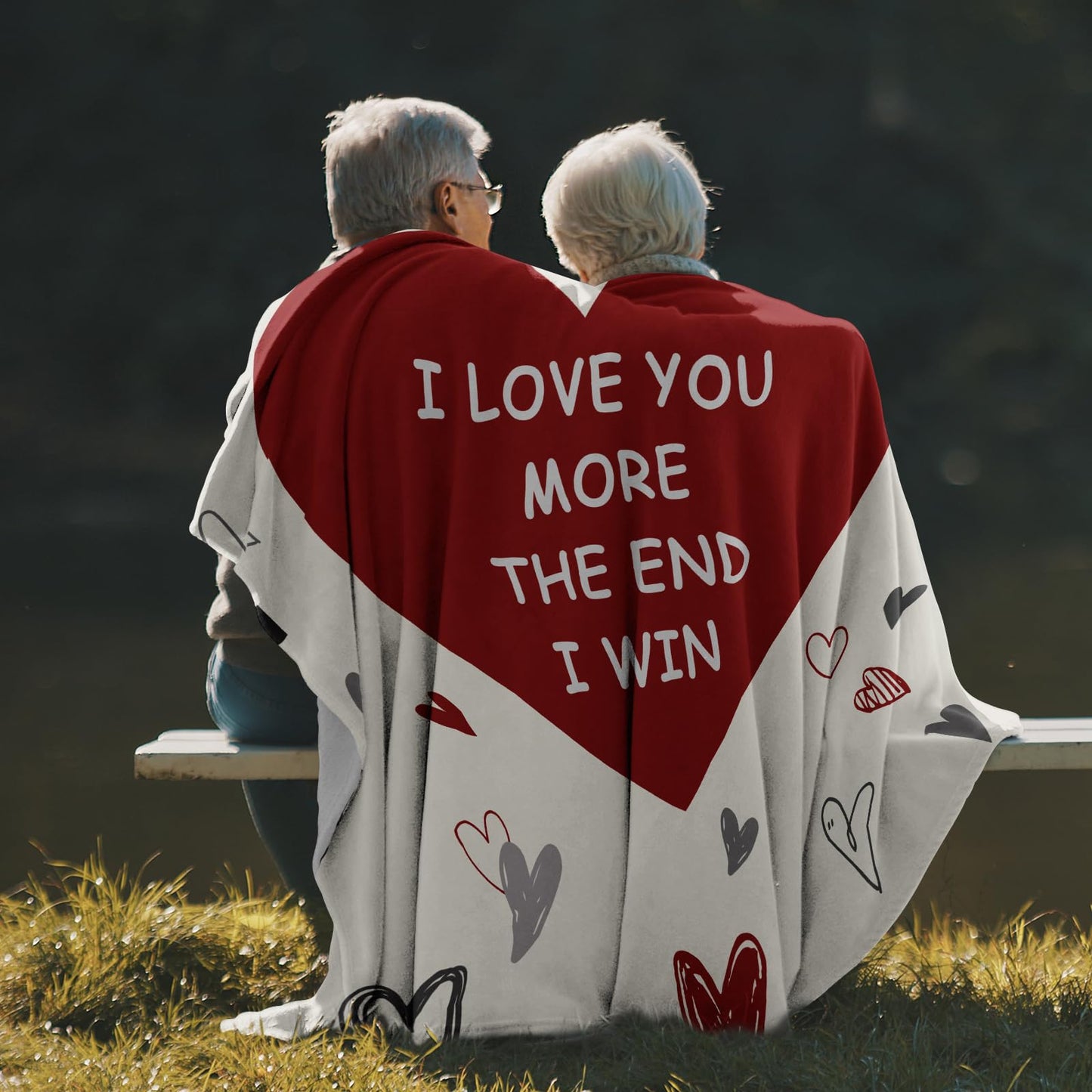 Henazin Gifts for Her/Him, Couple Gifts Blanket 60"X50", Romantic Gifts, I Love You Gifts, Christmas/Anniversary/Birthday Gifts for Girlfriend Boyfriend, Wedding Gifts for Wife Husband