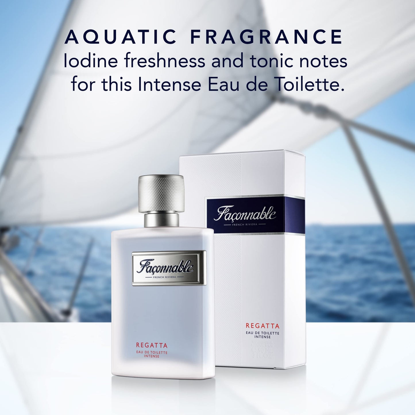 Faonnable - Regatta 3 Fl Oz (90ml) - Eau De Toilette Intense Homme - Senteur Bois  e & Aquatique