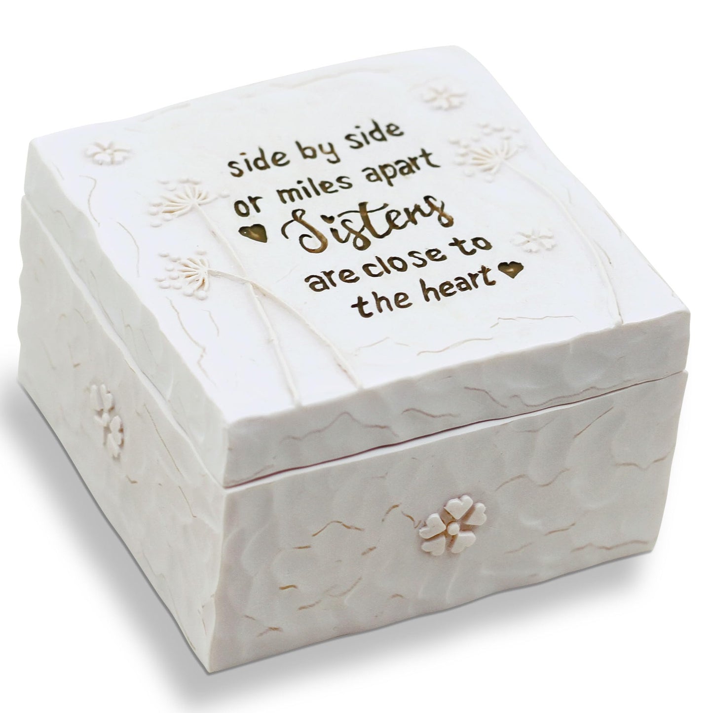 Sister Birthday Gifts - Mothers Day Birthday Gifts for Sister, Big Sister Gifts for Girls, Sisters Gifts from Sister, Sister in Law Gifts, Soul Sister Gift for Women Hand-Painted Keepsake Box
