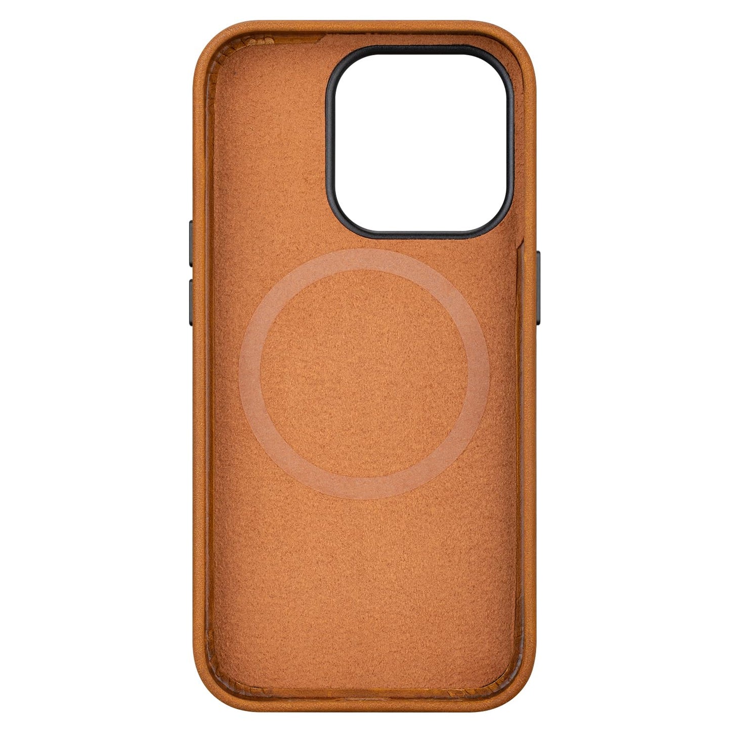 Maogoam For Iphone 14 Pro Case Leather, Genuine Crazy Horse Leather Case For Iphone 14 Pro,Compatible With Magsafe, Indiana-Jone