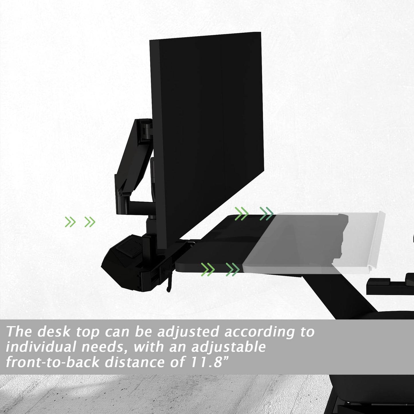 Ycloroet Zero-Gravity Gaming & Office Chair with Dual Monitor Arm, Mobile Reclining Workstation for Home Office and Ergonomic Gaming Setup