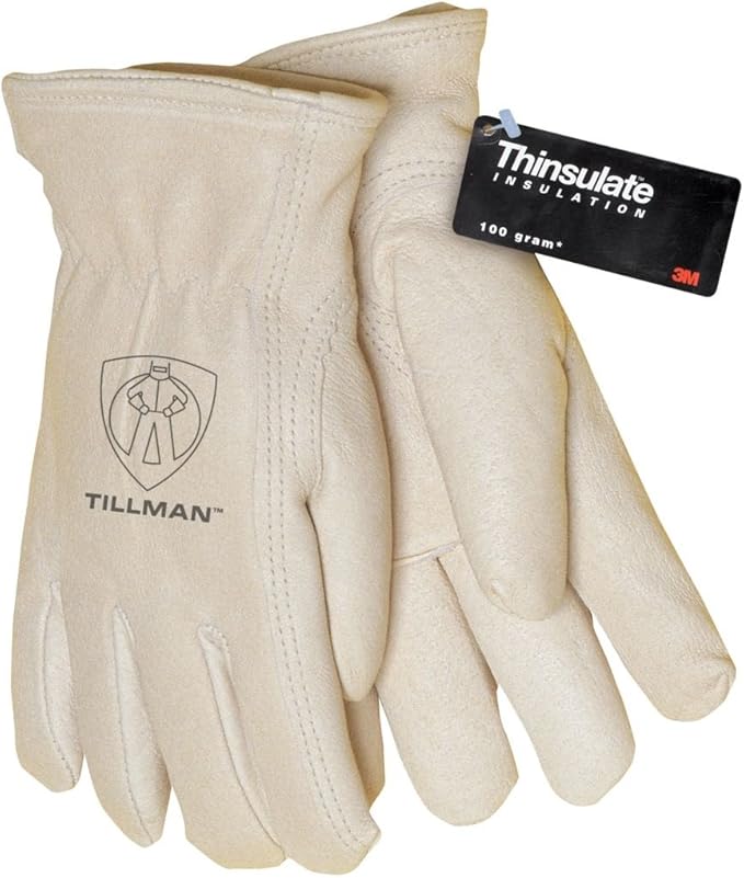 Gloves Pigskin Insulated Large, PR
