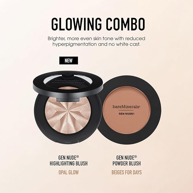 bareMinerals Gen Nude Highlighting Blush, Opal Glow