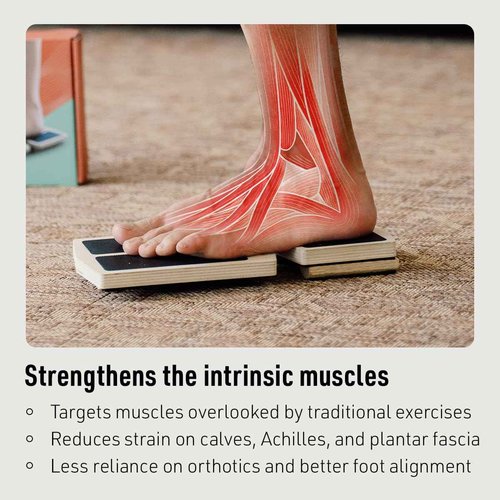 SIDEKICK AxisBoard Rehab & Training System | Balance Board & Physical Therapy Manual for Foot and Ankle Rehab | Recover from Sprains, Plantar Fasciitis, Achilles Pain